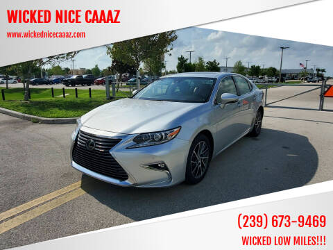 2016 Lexus ES 350 for sale at WICKED NICE CAAAZ in Cape Coral FL