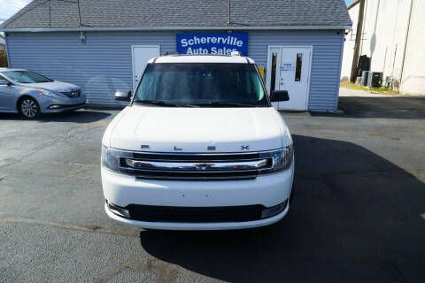 2013 Ford Flex for sale at SCHERERVILLE AUTO SALES in Schererville IN