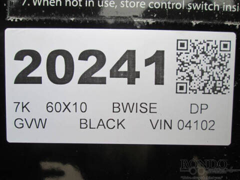 2026 BWISE Dump DTR510LP-7-D