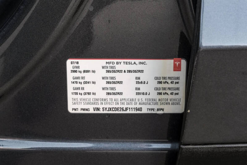 2018 Tesla Model X 75D