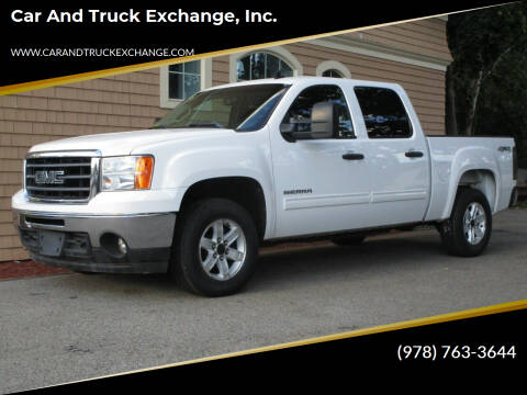 2011 GMC Sierra 1500 for sale at Car and Truck Exchange, Inc. in Rowley MA