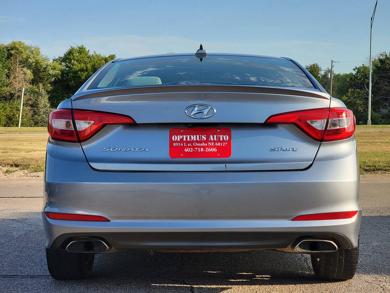 2015 Hyundai SONATA for sale at Optimus Auto in Omaha, NE