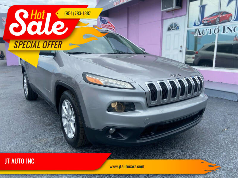 2014 Jeep Cherokee for sale at JT AUTO INC in Oakland Park FL