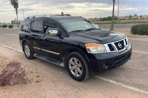 2013 Nissan Armada for sale at DON BAILEY AUTO SALES in Phenix City AL