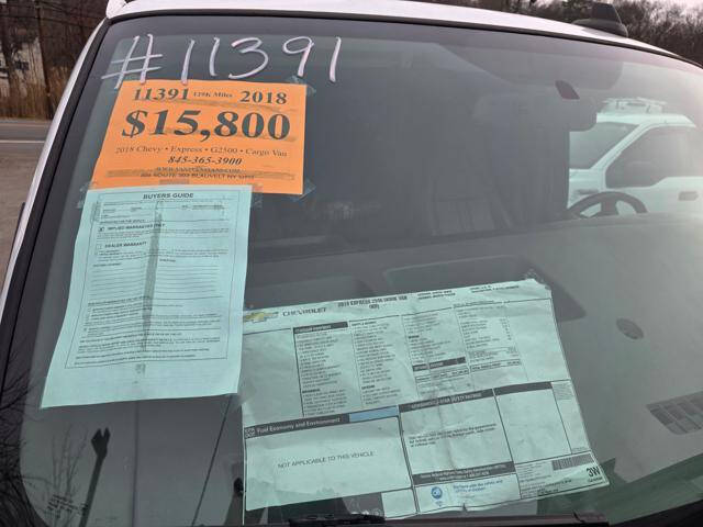 2018 Chevrolet Express 2500