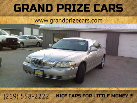 2006 Lincoln Town Car for sale at Grand Prize Cars in Cedar Lake IN