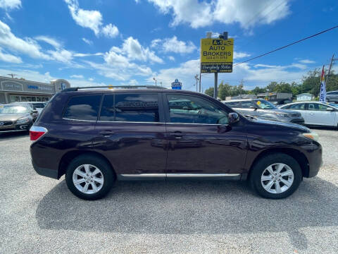 2013 Toyota Highlander for sale at A - 1 Auto Brokers in Ocean Springs MS