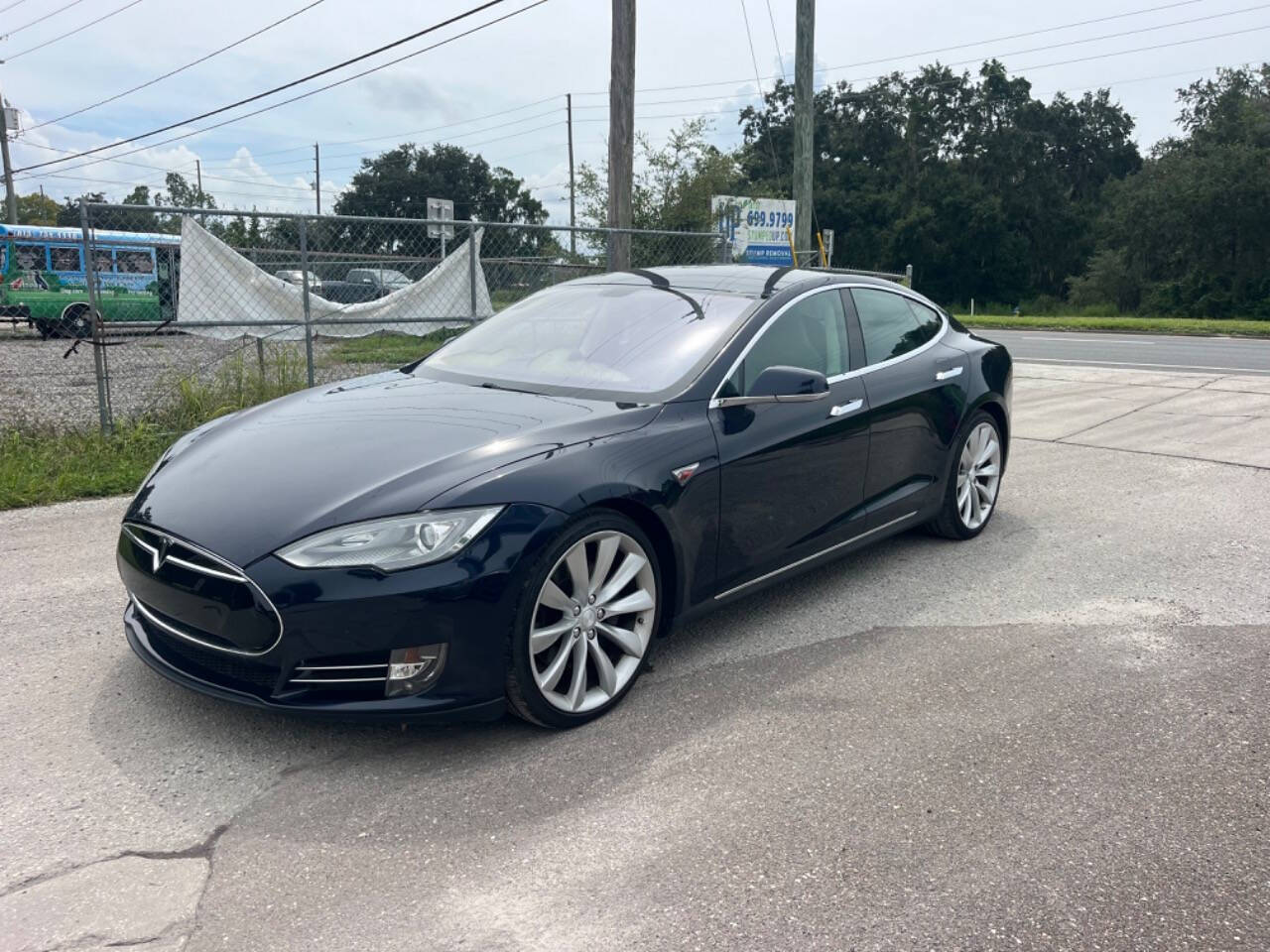 2013 Tesla Model S for sale at Hobgood Auto Sales in Land O Lakes, FL