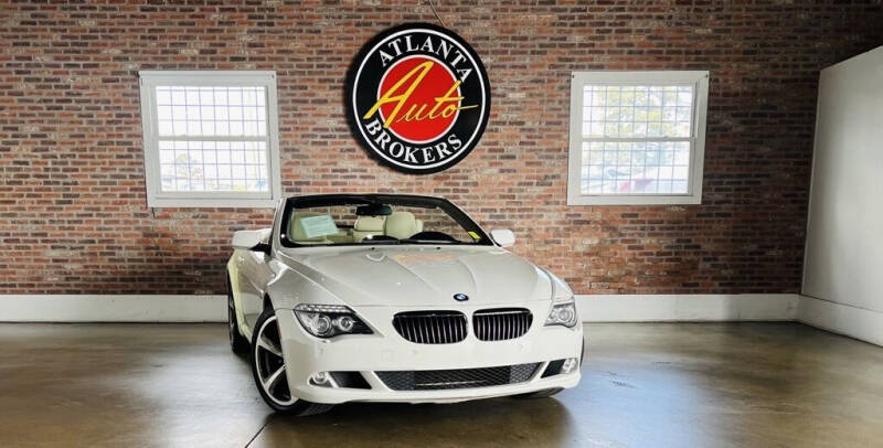 2009 BMW 6 Series for sale at Atlanta Auto Brokers in Marietta GA