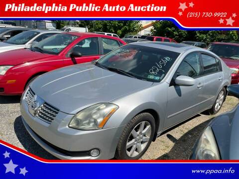 2005 Nissan Maxima for sale at Philadelphia Public Auto Auction in Philadelphia PA