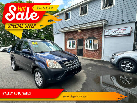 2006 Honda CR-V for sale at VALLEY AUTO SALES in Methuen MA