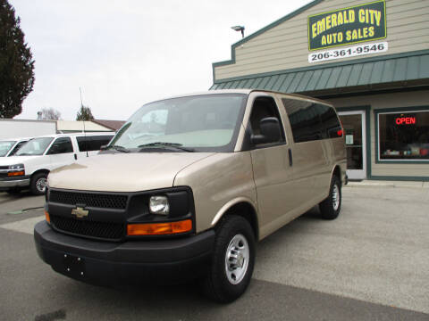 2012 Chevrolet Express Passenger for sale at Emerald City Auto Inc in Seattle WA