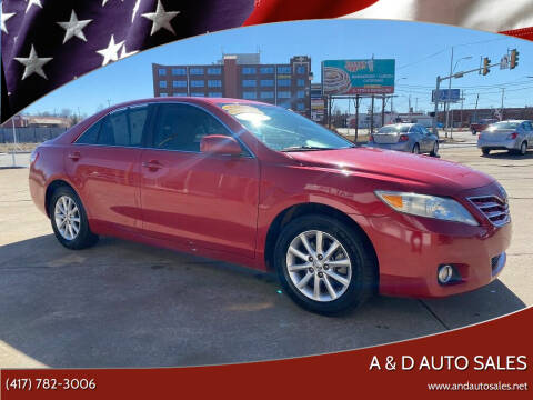 2011 Toyota Camry for sale at A & D Auto Sales in Joplin MO