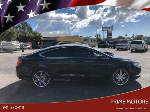 2015 Chrysler 200 for sale at Prime Motors in Sarasota FL