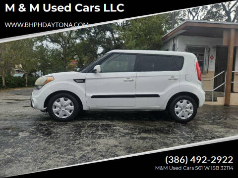 2012 Kia Soul for sale at M & M Used Cars LLC in Daytona Beach FL