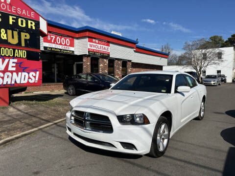 2012 Dodge Charger for sale at HW Auto Wholesale in Norfolk VA