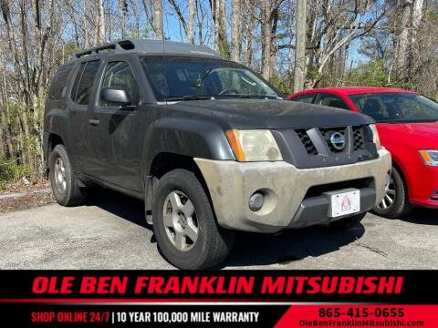 2007 Nissan Xterra for sale at Ole Ben Franklin Motors KNOXVILLE - Clinton Highway in Knoxville TN