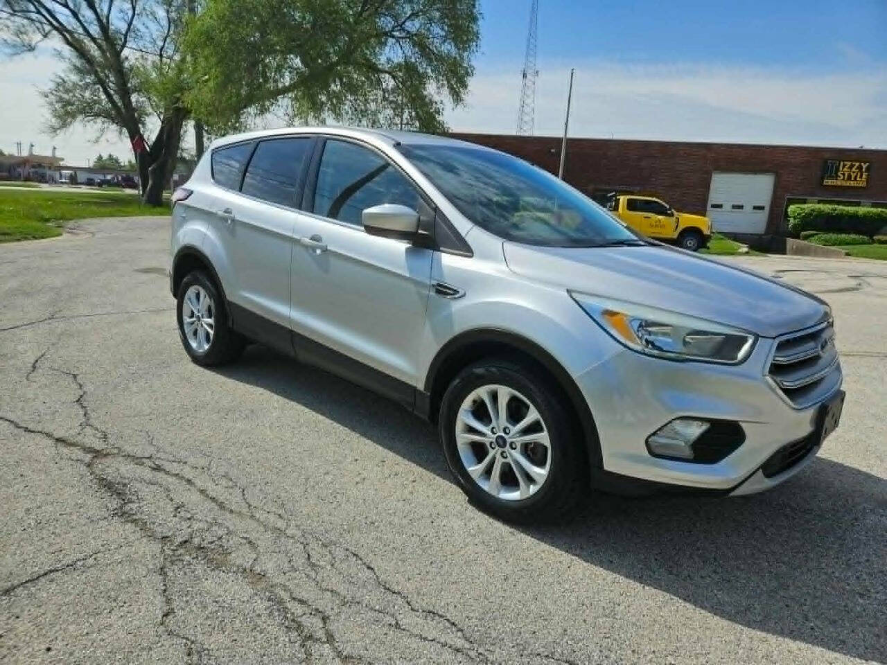 Silver 2017 Ford Escape SE AWD SE 4dr SUV 2