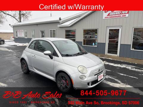 2012 FIAT 500 for sale at B & B Auto Sales in Brookings SD