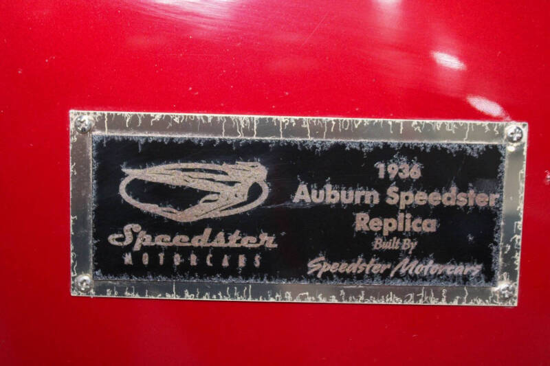 1936 Auburn Speedster