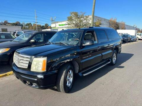 2003 Cadillac Escalade ESV for sale at Giordano Auto Sales in Hasbrouck Heights NJ
