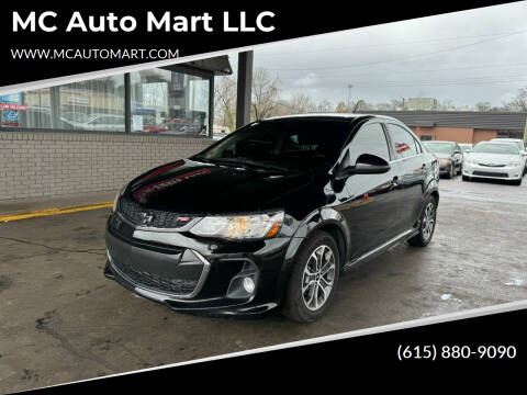 2019 Chevrolet Sonic for sale at MC Auto Mart LLC in Hermitage TN
