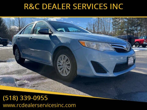 2013 Toyota Camry for sale at R&C DEALER SERVICES INC in Cohoes NY