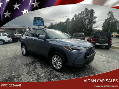 2022 Toyota Corolla Cross for sale at AIDAN CAR SALES in Anchorage AK
