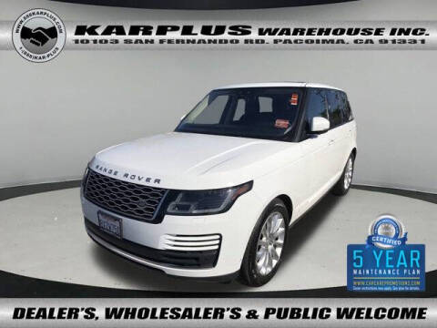 2018 Land Rover Range Rover for sale at Karplus Warehouse in Pacoima CA