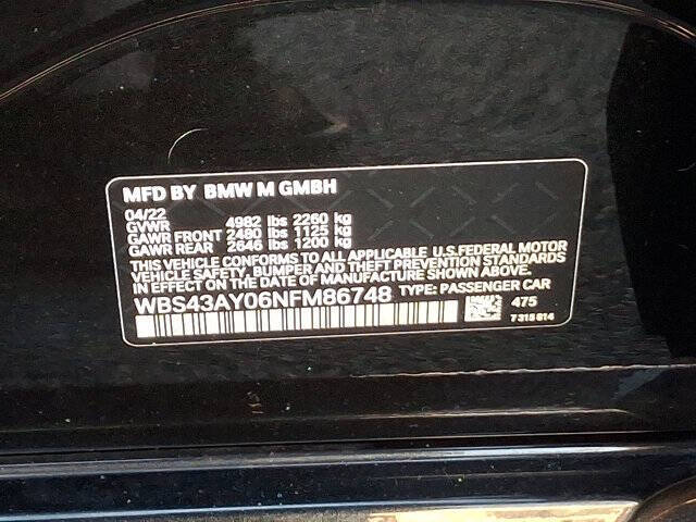 2022 BMW M3 Competition xDrive