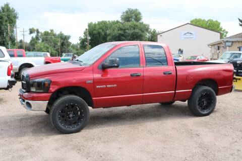 2007 Dodge Ram Pickup 1500 for sale at Northern Colorado auto sales Inc in Fort Collins CO