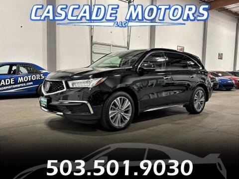 2018 Acura MDX for sale at Cascade Motors in Portland OR