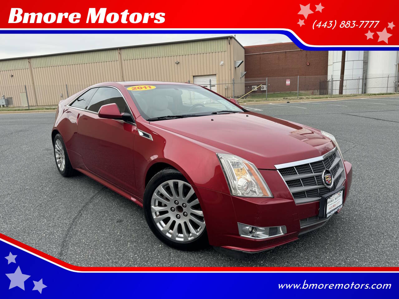 Red 2011 Cadillac CTS 3.6L Performance 3.6L Performance 2dr Coupe 1