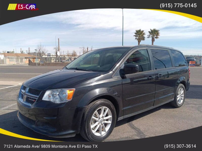 2016 Dodge Grand Caravan for sale at Escar Auto in El Paso TX