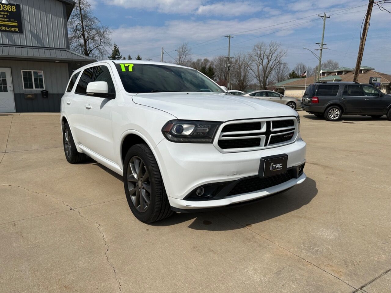 2017 Dodge Durango for sale at TAC Auto Sales in Kankakee, IL