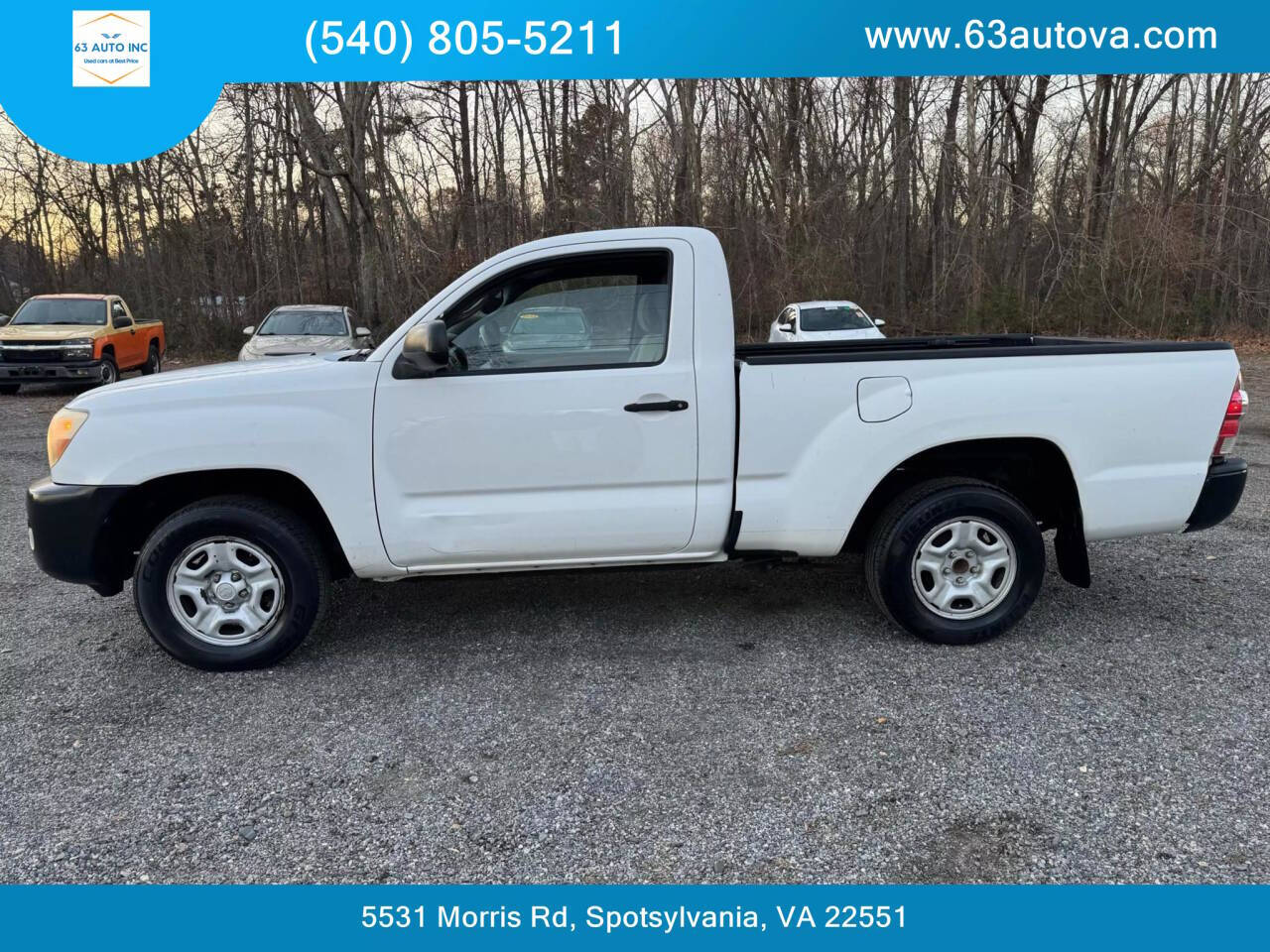 2010 Toyota Tacoma for sale at 63 Auto Inc in Spotsylvania, VA