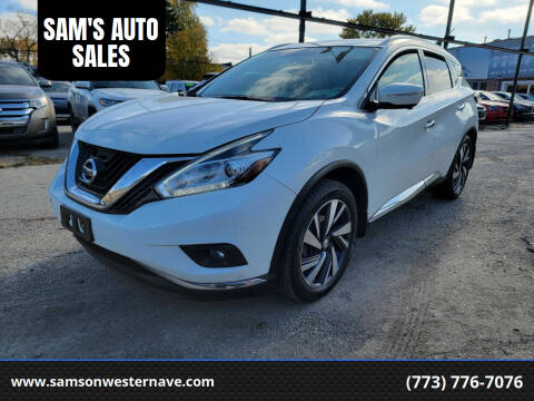 2015 Nissan Murano for sale at SAM'S AUTO SALES in Chicago IL