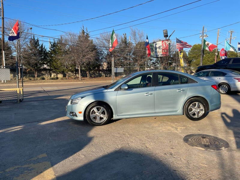 2012 Chevrolet Cruze for sale at ASHE AUTO SALES WICHITA FALLS TX & ASHE AUTO SALES in Dallas TX