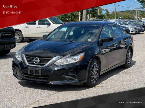 2016 Nissan Altima for sale at Car Bros in Virginia Beach VA