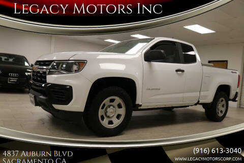 2019 Chevrolet Colorado for sale at Legacy Motors Inc in Sacramento CA