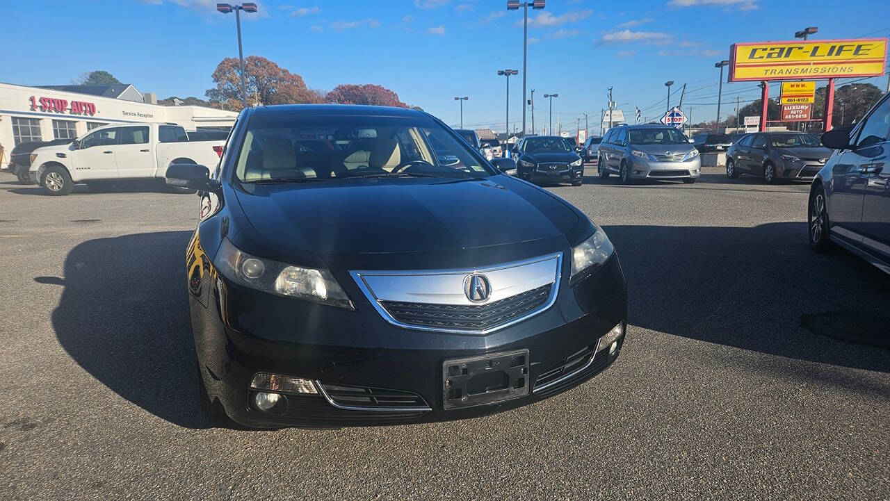 2013 Acura TL for sale at Luxury Auto Sales, Inc in Norfolk, VA