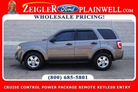 2010 Ford Escape for sale at Zeigler Ford of Plainwell- Jeff Bishop in Plainwell MI