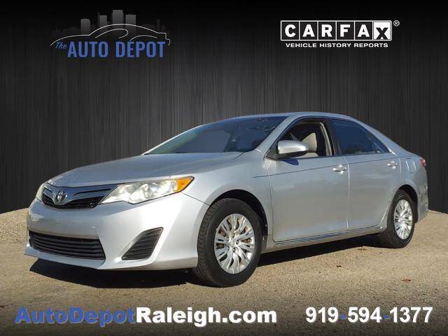 2012 Toyota Camry for sale at The Auto Depot in Raleigh NC