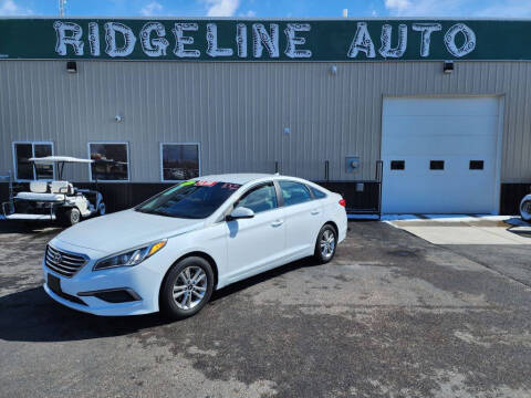 2017 Hyundai Sonata for sale at RIDGELINE AUTO in Chubbuck ID