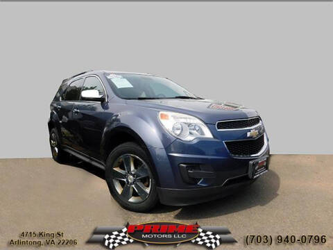 2013 Chevrolet Equinox for sale at PRIME MOTORS LLC in Arlington VA