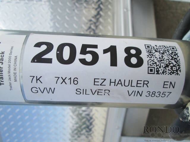 2026 EZ Hauler Enclosed Cargo EZEC7X16-XLTP