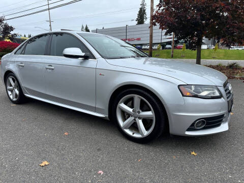 2012 Audi A4 for sale at CAR MASTER PROS AUTO SALES in Edmonds WA