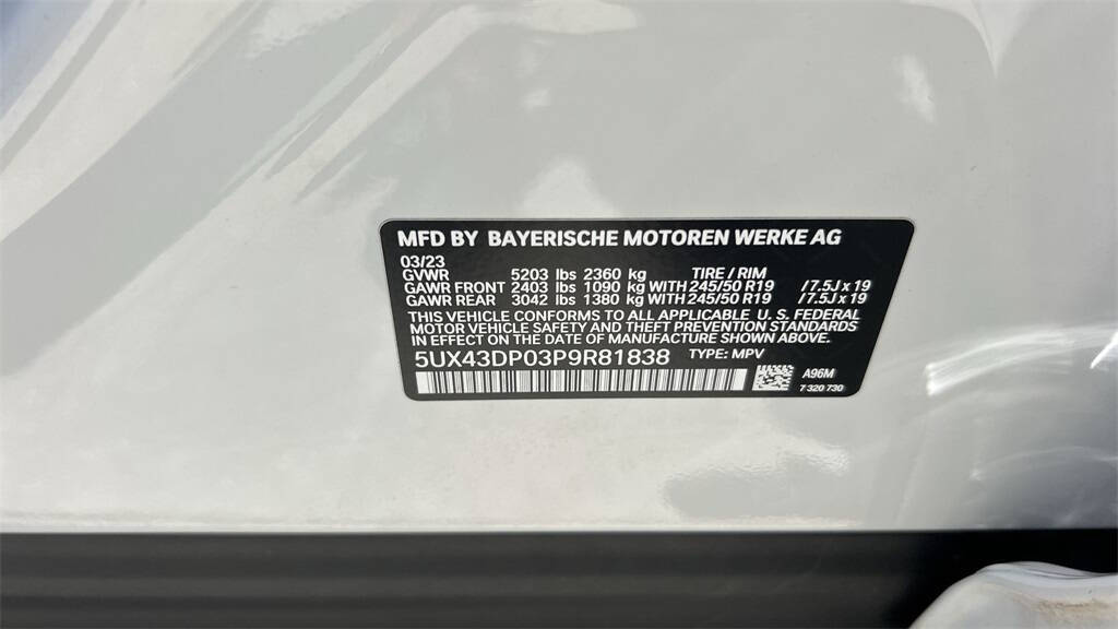 2023 BMW X3 sDrive30i | West Palm Beach, Florida 33403 | Cruz.com