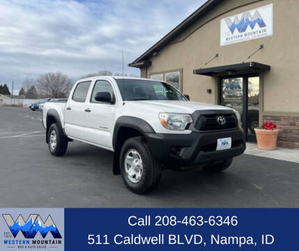 2014 Toyota Tacoma for sale at Western Mountain Bus & Auto Sales in Nampa ID