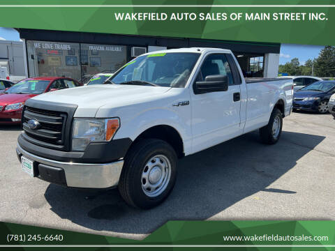 2013 Ford F-150 for sale at Wakefield Auto Sales of Main Street Inc. in Wakefield MA